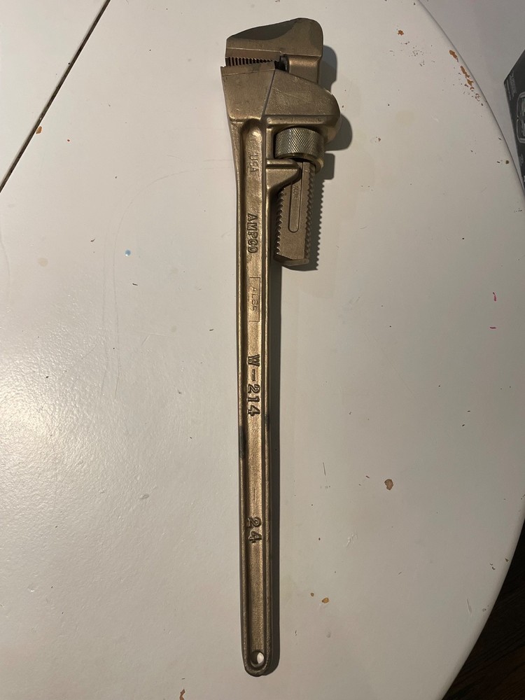 Ampco 24" Brass Pipe Wrench