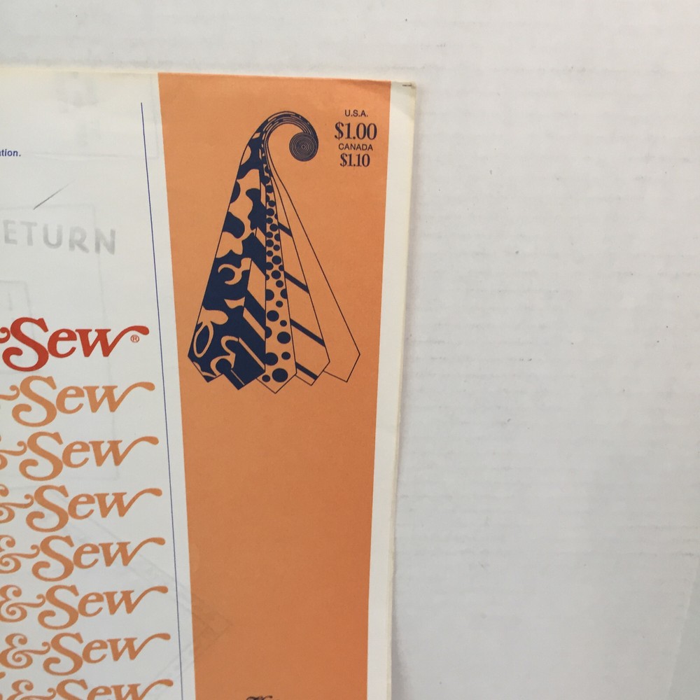 Stretch & Sew #1735 Knit Tie 5" wide