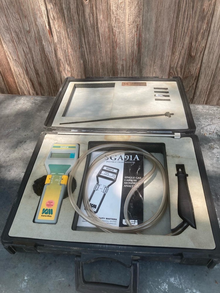 Kane-May SGA91A Single Gas Carbon Monoxide Analyzer