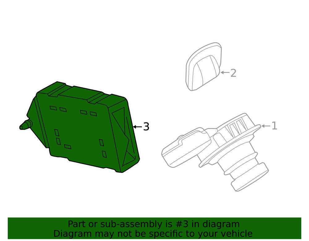 Genuine Ford Control Module DT1Z-19H405-A