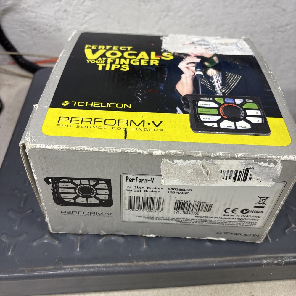 TC Helicon Perform-V Vocal Effects Processor - Power Cord #M4