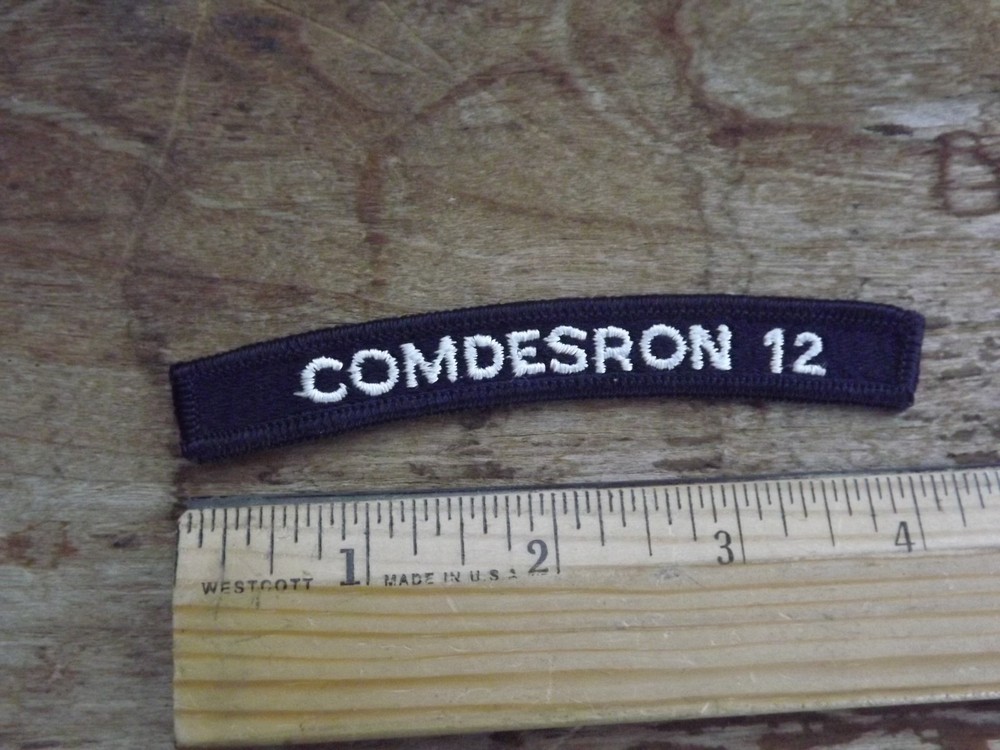 Navy COMDESRON 12 Tab - INV# C1274