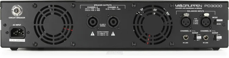 Lab Gruppen PD3000 Power Amplifier