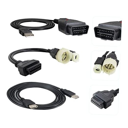 Diagnostic Cable Tool Scanner Kit & Software SDS 8.40 Compatible with Suzuki