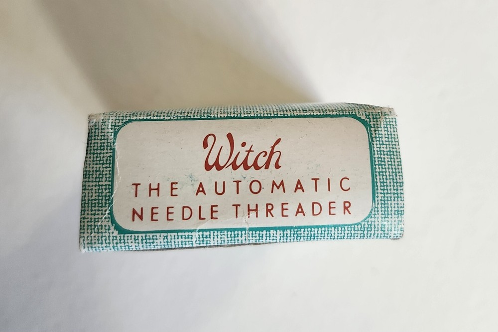 Vintage Witch Automatic Needle Threader w/ lnstructions Germany Open Box