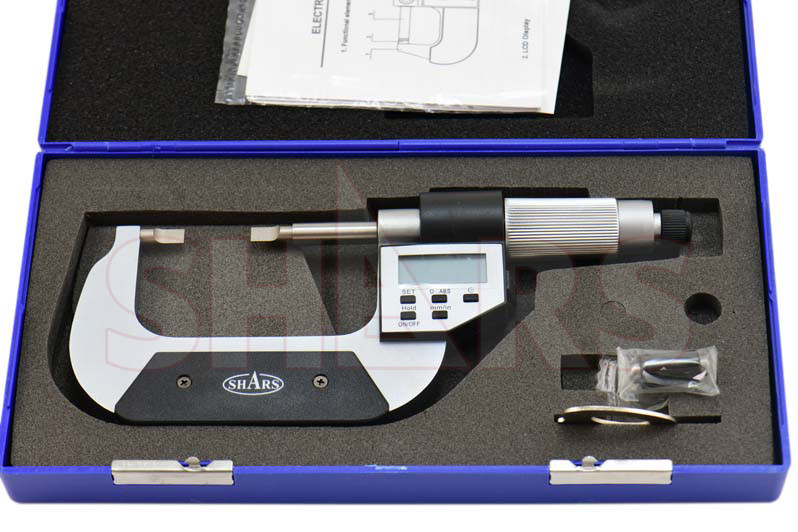 1-2" Electronic Blade Micrometer NEW P]