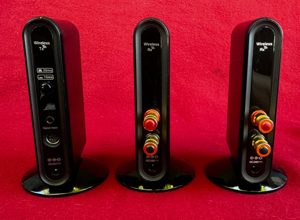 KEF SP3752 Universal Wireless Transmitter & 2 Receivers - Turns On But Untested