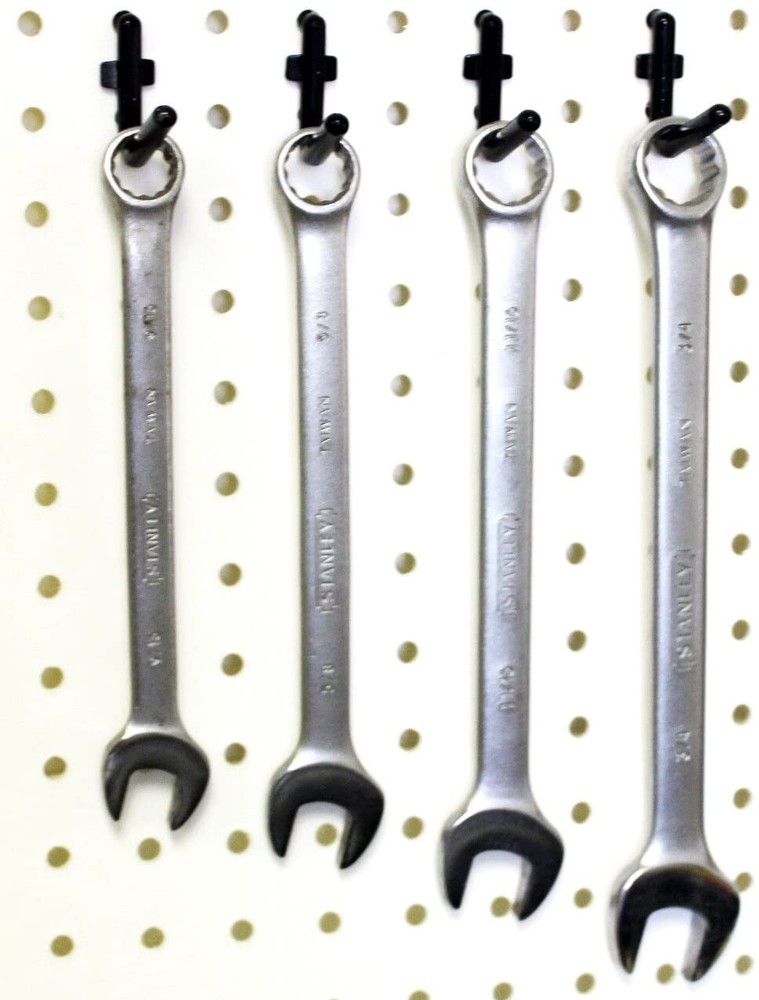 Plastic Black L Style Pegboard Hook Kit / Tool, Storage, Craft Hooks-Pick a Pack