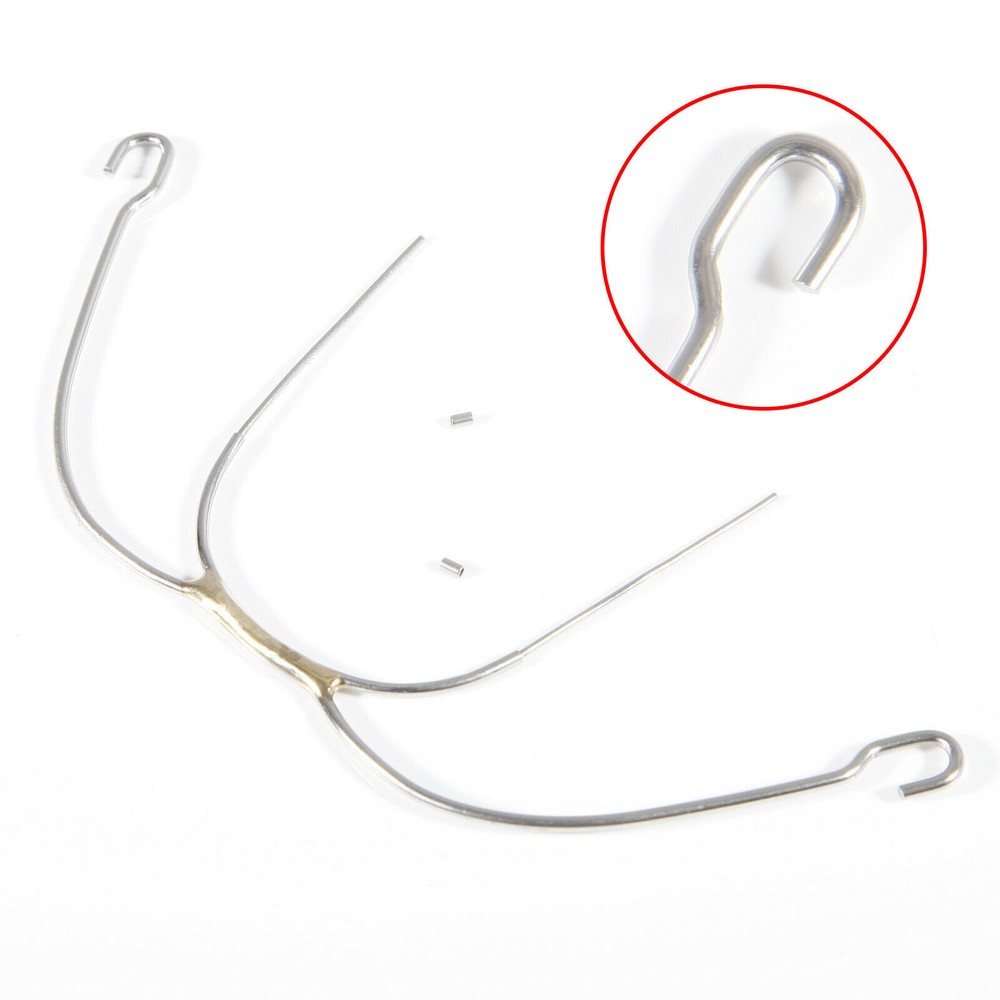 Dental Ortho Endodontic Cuspid Extraoral Face Bow With Cuspid Hook Instrument