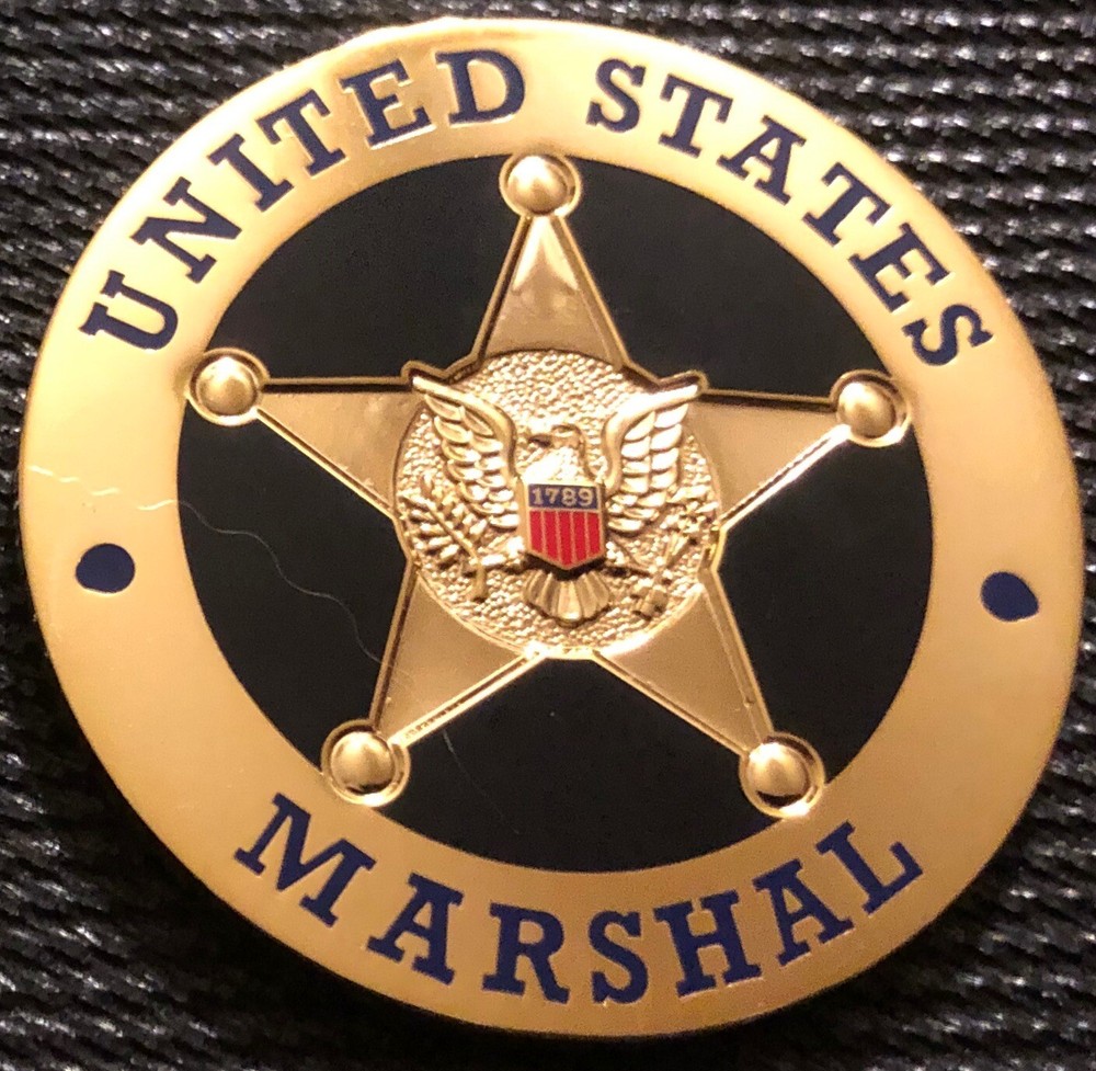 US Marshals Service FirstGEN DofNM roadrunner gold version challenge coin