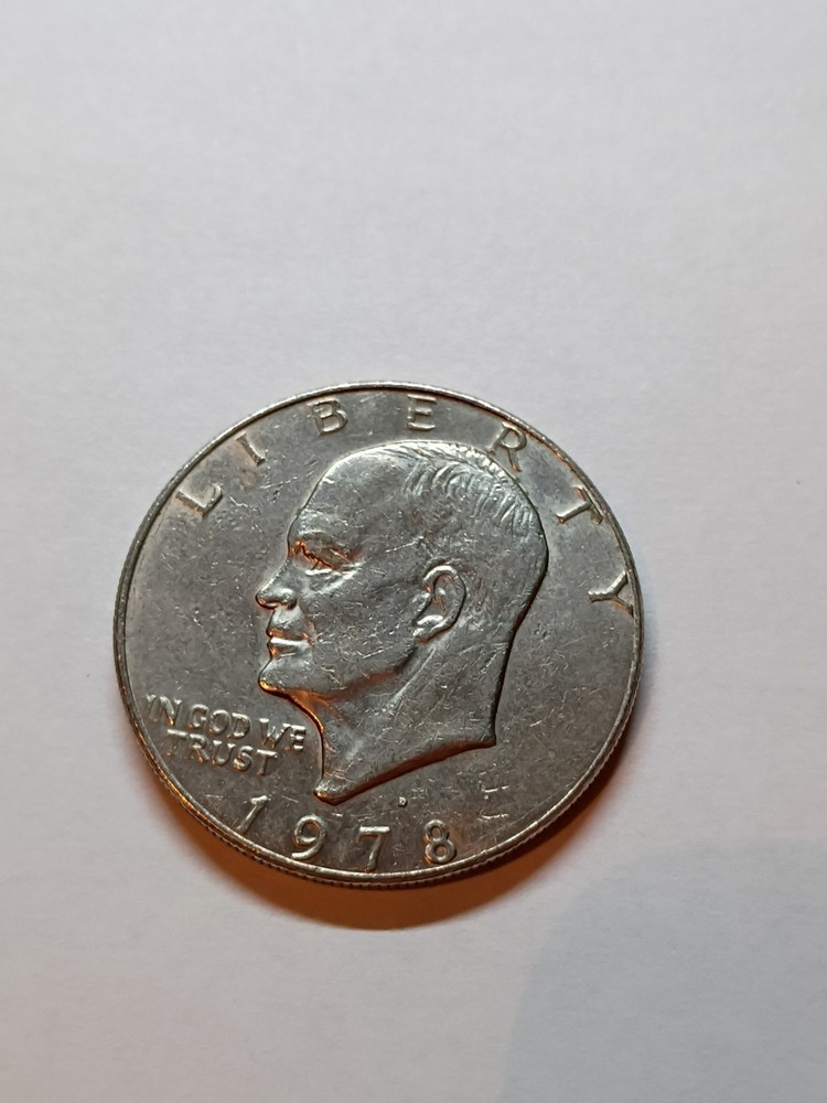 1978 Denver Mint Eisenhower Dollar