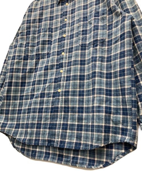 LEVI'S Check shirt Blue×White