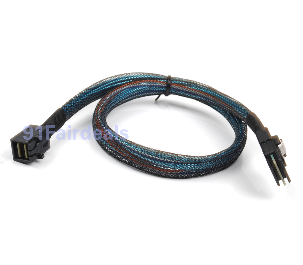 LSI LSI00401 Logic Sas Data Transfer Cable - SFF-8643 Mini-sas - SFF-8087 0.5M