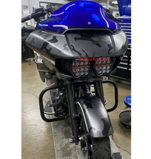2015-2023 Road Glide - Honeycomb LED headlight set .. Very BRIGHT!