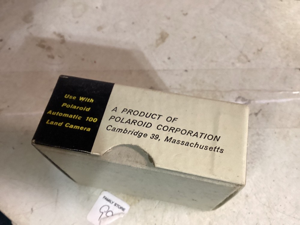 Vintage Polaroid Development timer #128 Original Packaging & light meter 625 gc