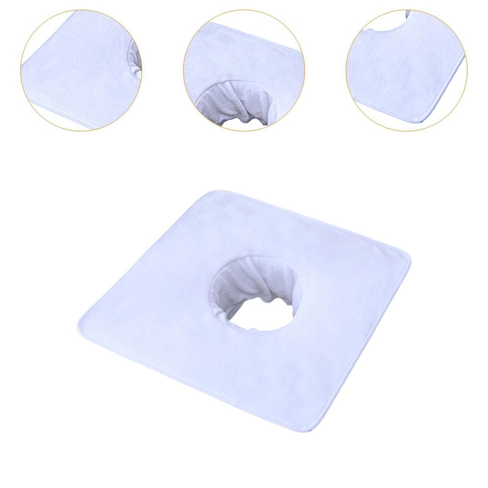 SPA Massage Table Towel with Face Hole Reusable Lightweight Microfiber
