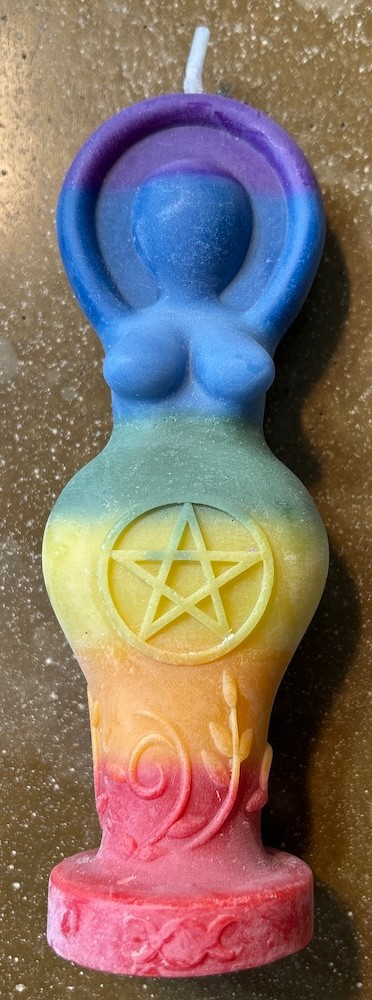 Chakra Goddess Intention Candle!