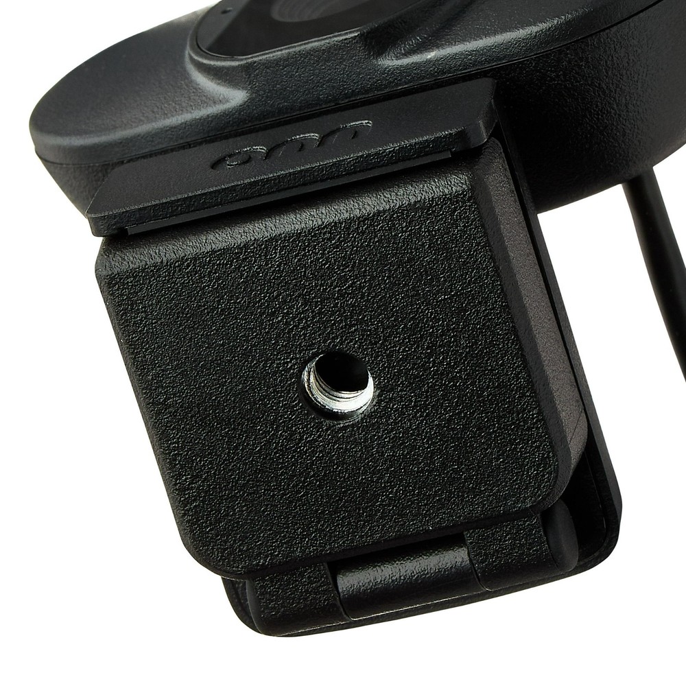 Onn 1440P Webcam with Autofocus and Built-in Microphone, Adjustable,Black