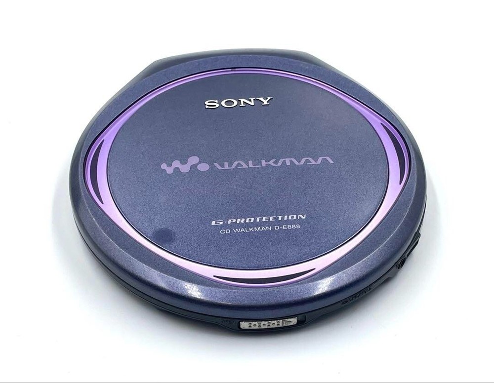 Sony D-E888 Walkman Portable CD Player Shock Resistant Untested Only Main Unit