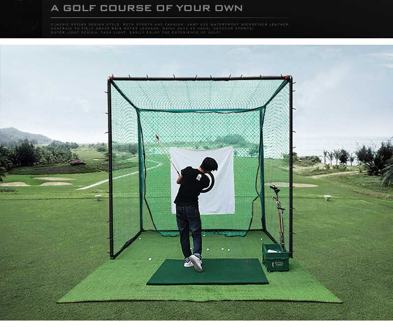 Hot Foldable Golf Practice Training Aid Golf Hitting Cage Practice Net Network