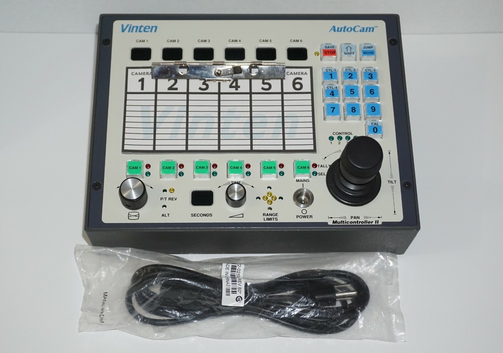Vinten Multicontroller II Autocam 6 Camera Compact Control System