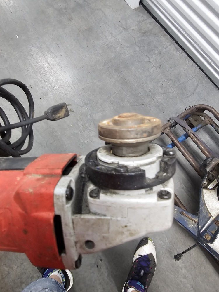 milwaukee 4 1/2 angle Corded Grinder