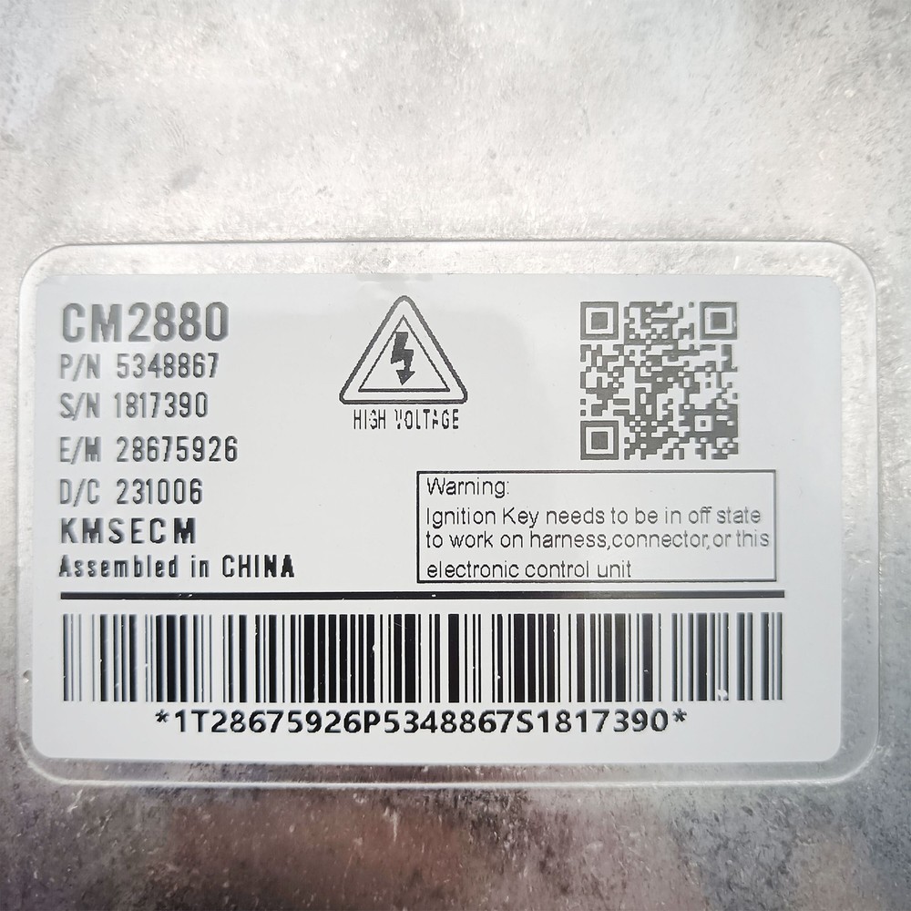 5348867 Diesel Engine Control Module for Cummins ISM ISX ECM CM2880