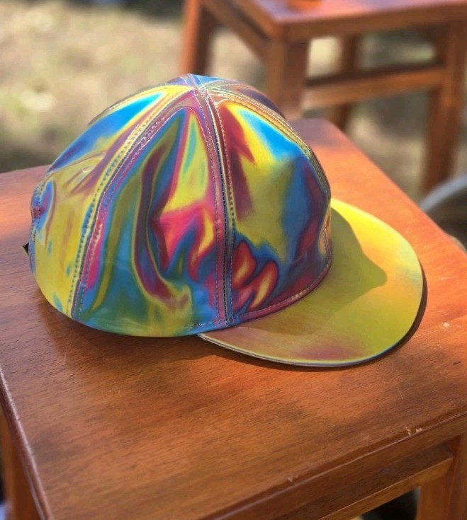 "Back to the Future" memorabilia Marty's hat.
