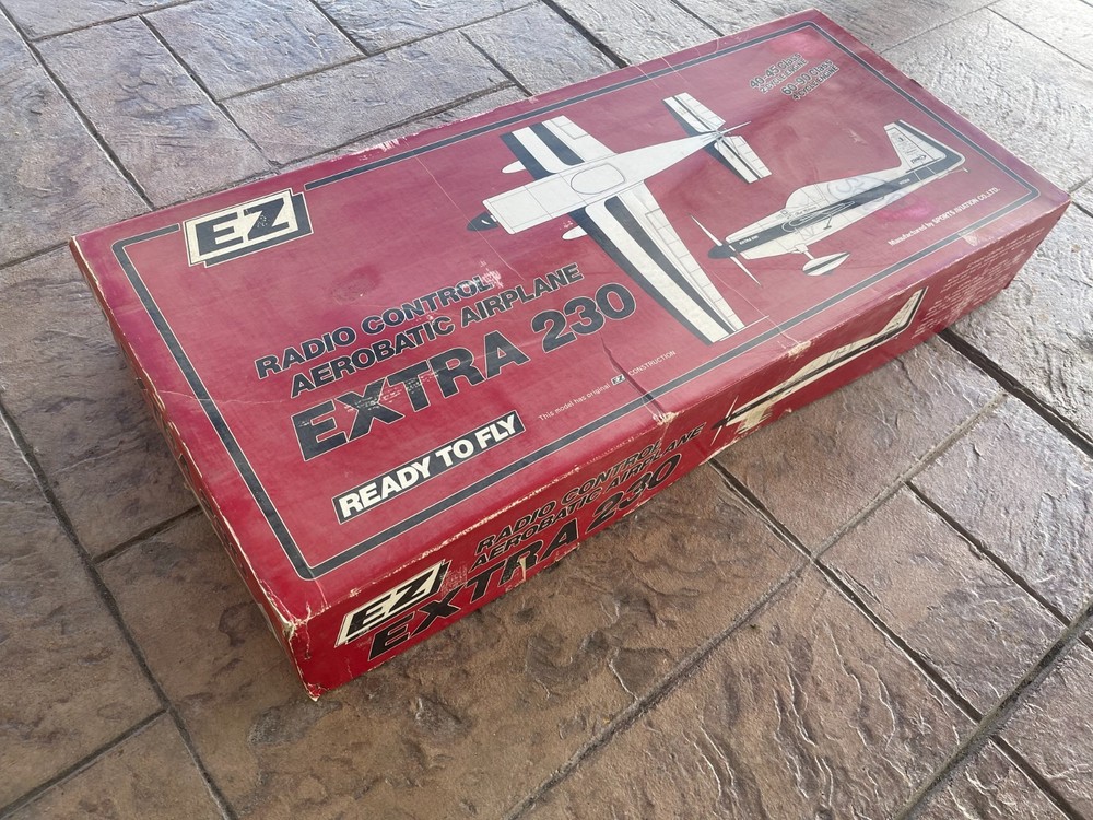 E-Z Models The EXTRA 230 R/C Model Airplane Kit