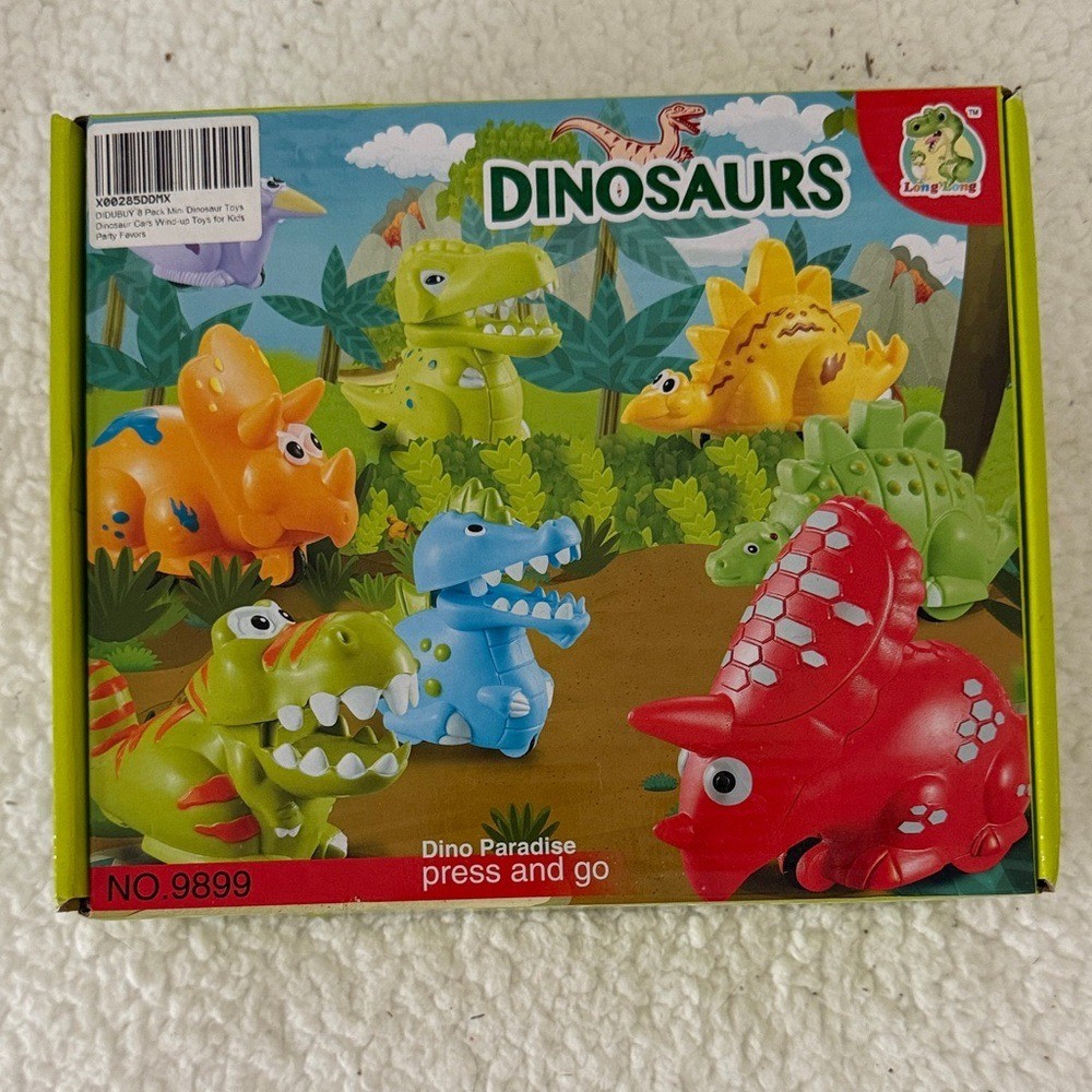 Press and Go Dinosaur Set