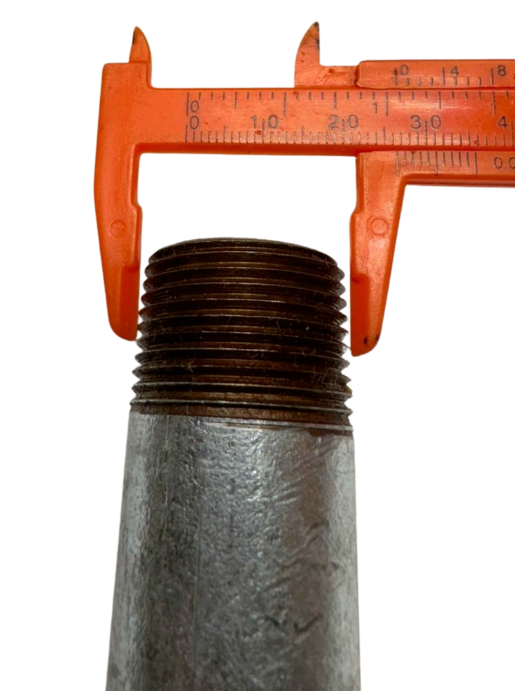 Threaded Pipe Nipple 3/4" x 4” Long **Free Shipping**