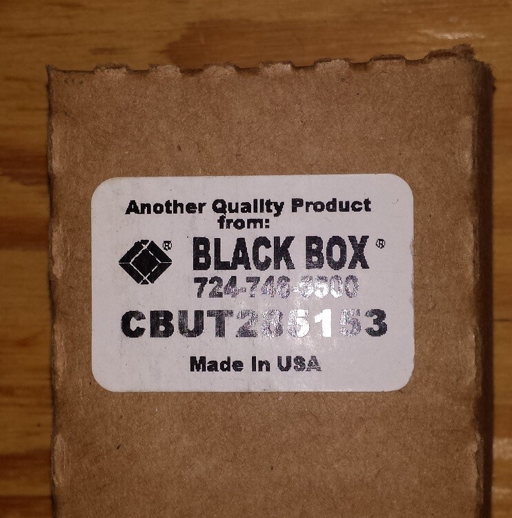 BLACK BOX 36-Port Keystone Jack 1U Blank Patch Panel *** NEW***