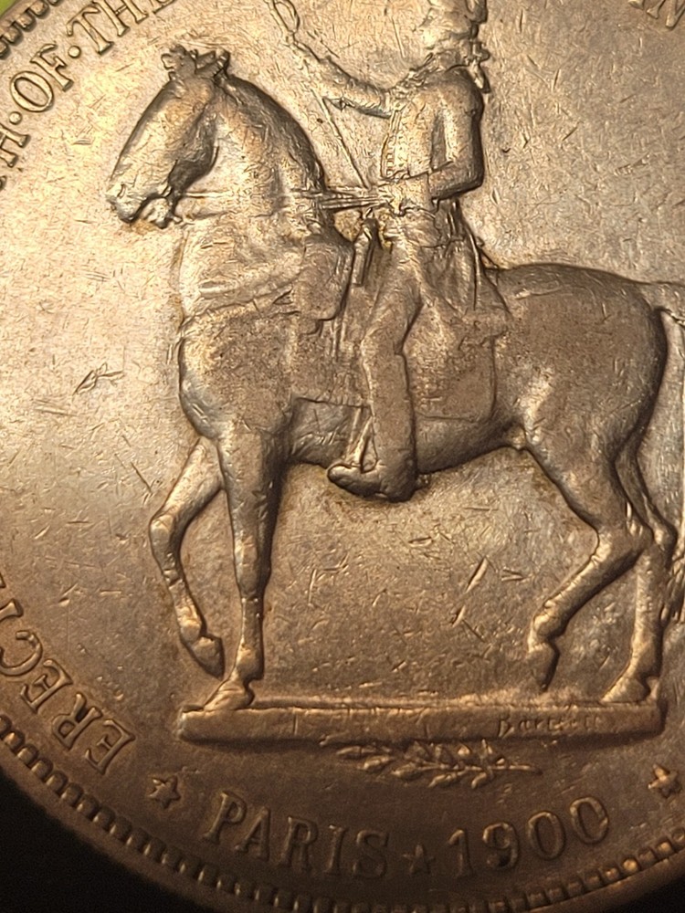 1900 LAFAYETTE SILVER DOLLAR US COMMEMORATIVE