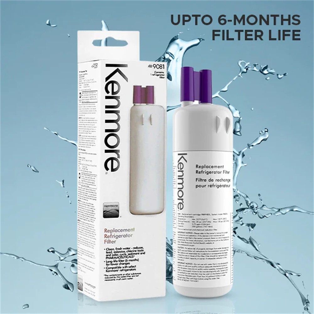 Kenmore 9081 Replacement Refrigerator Water Filters 46-9081 46-9930, 1 pack