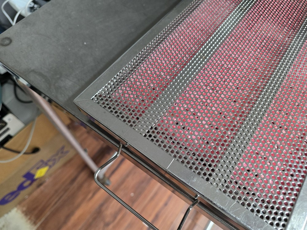 Medical Sterilization Intruments Tray With Mat In Nice Condition