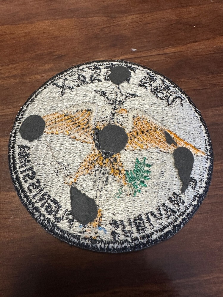 Vintage US Navy USS Exxex CVS-9 Patch