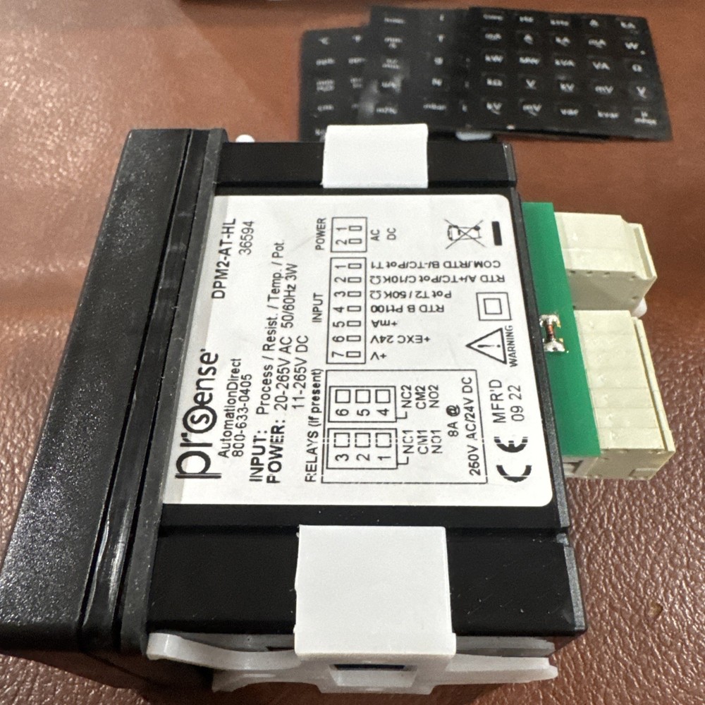 Prosense DPM2-AT-HL Digital Panel Meter - Automation Direct