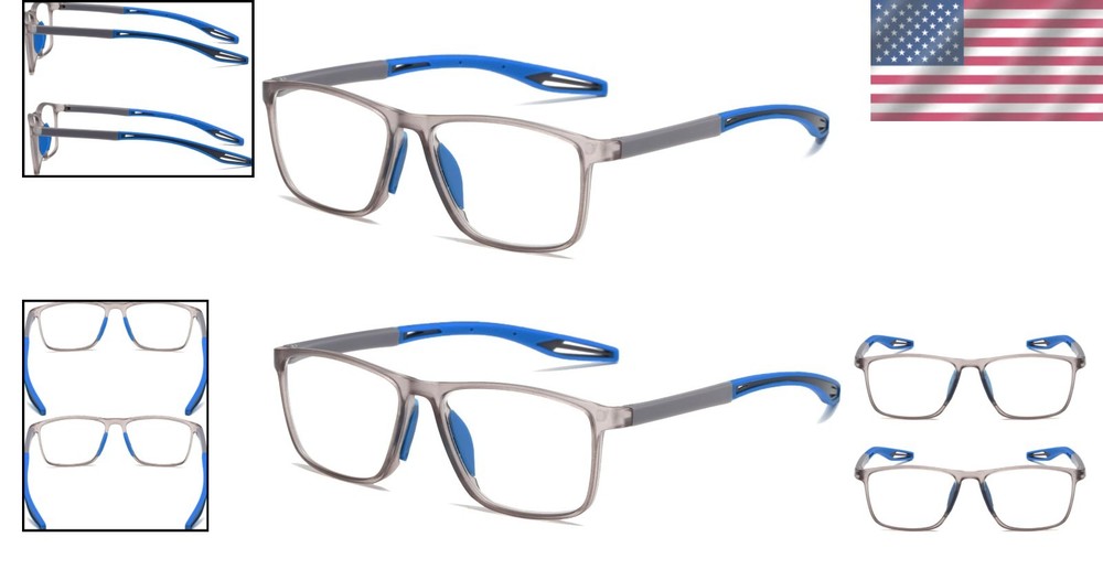 Clarity Blue Glasses, Automatic Adjustment Reading Eye Strain from Screen Compu