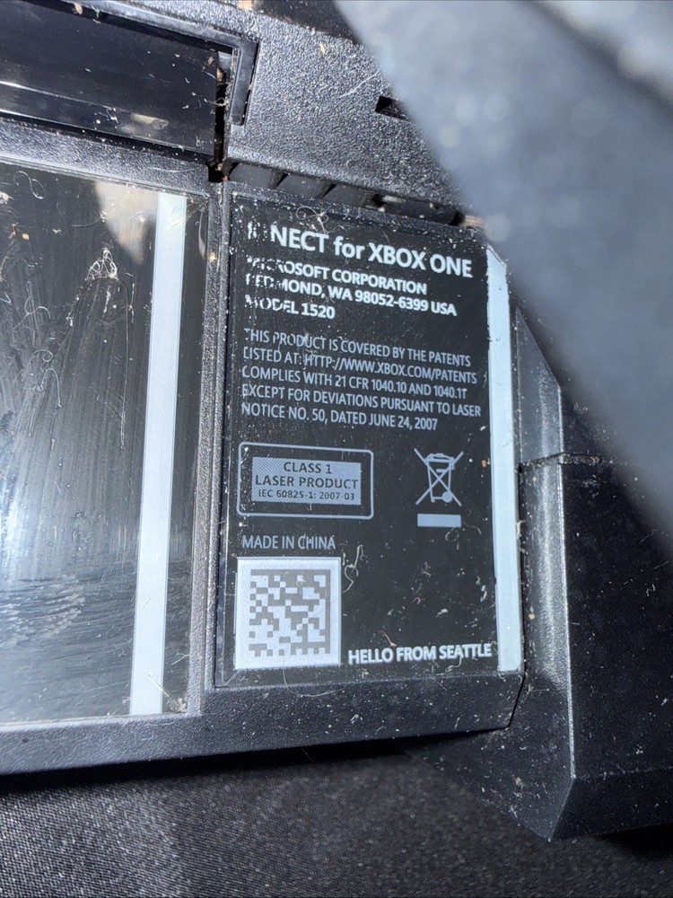 Xbox One Kinect Sensor (Untested) PARTS Read!! May work may not.