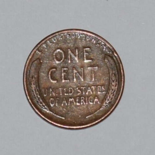 1957 D Penny Multi Error Filled 5 Weak D + Double Die Missing Letter Missing L