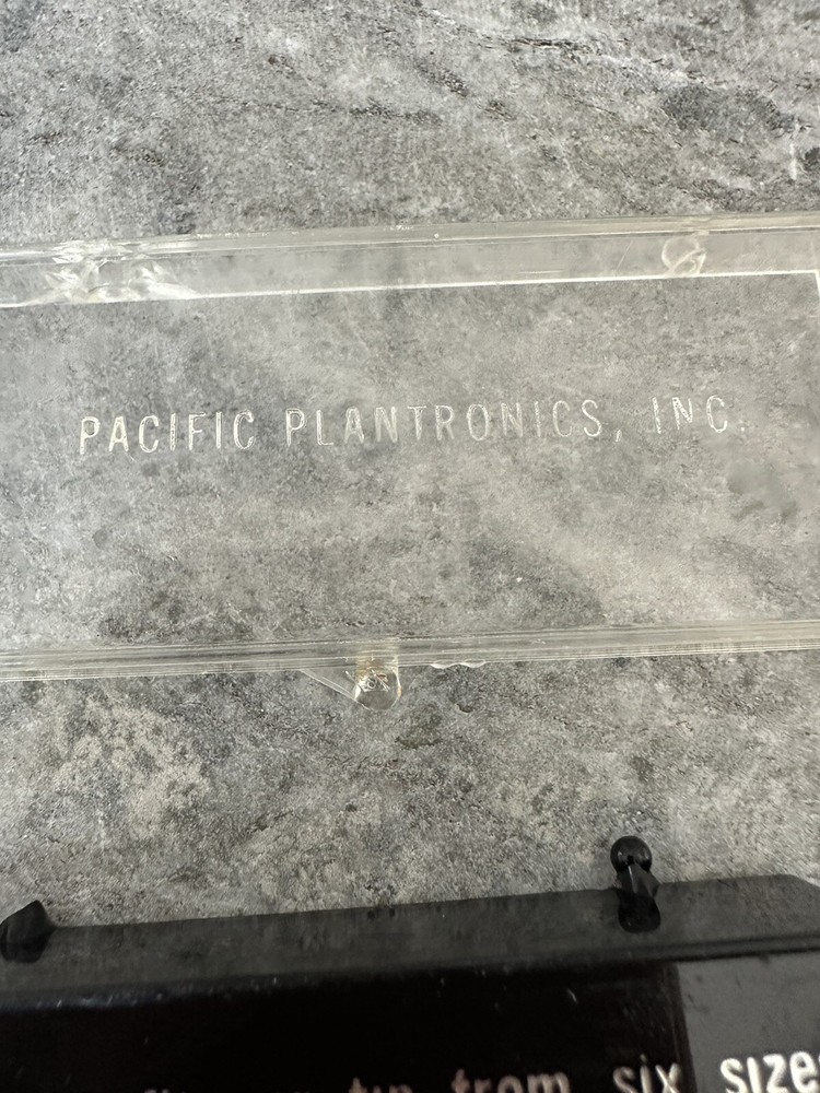 1981 - Pacific Plantronics Communication Ear Tips