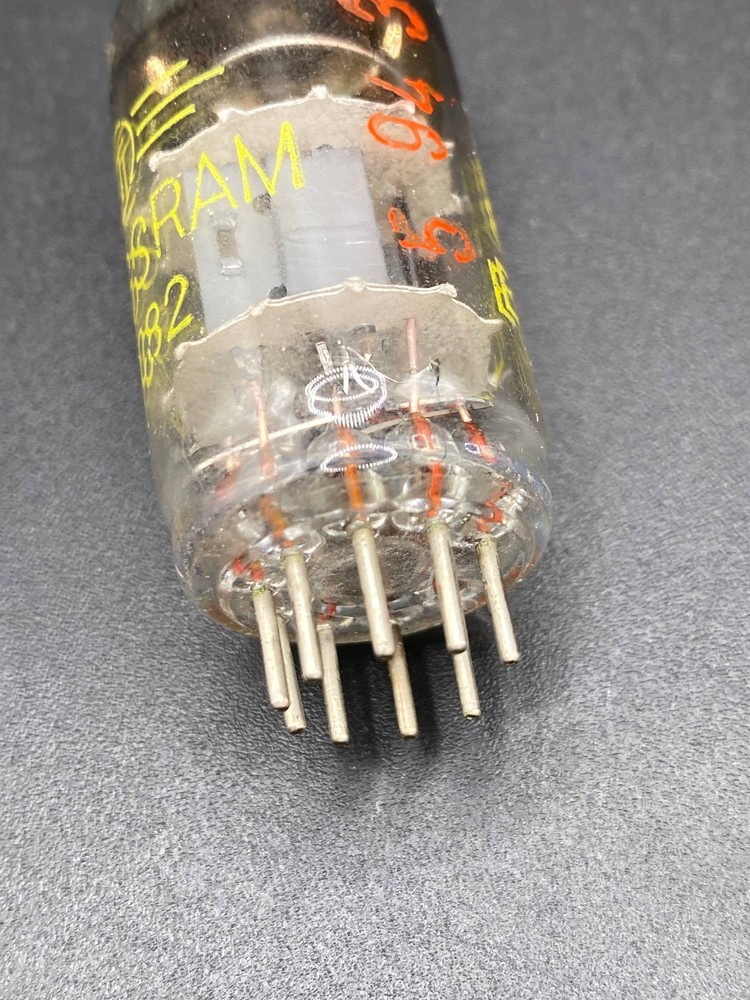 ECC82 TUNGSRAM vintage tube NOS