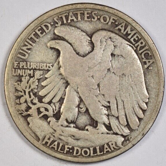 1919 WALKING LIBERTY HALF DOLLAR ~ NICE BOLD FINE!