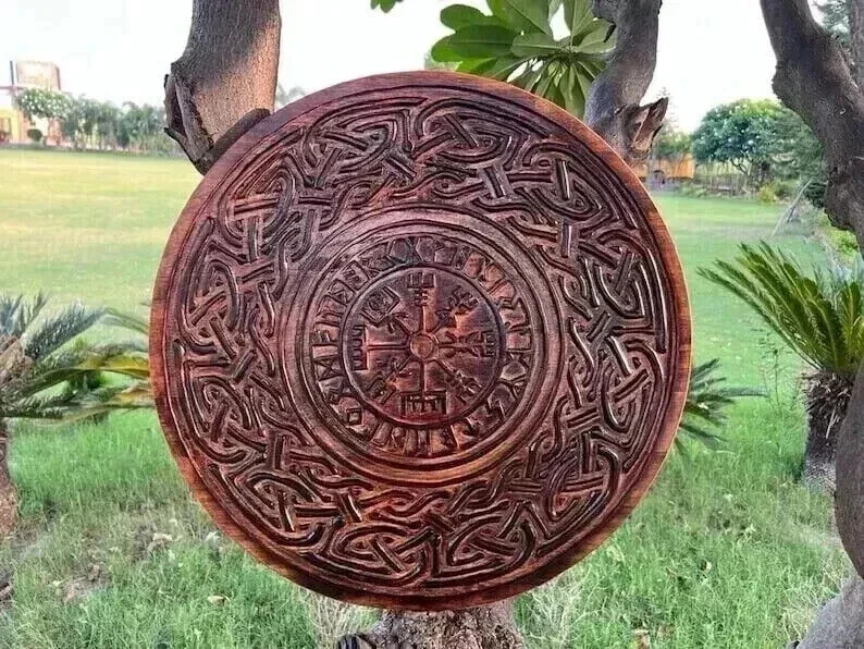 Design Shield Handmade Viking Handwaved Battle-Ready Shield Shield beast gift