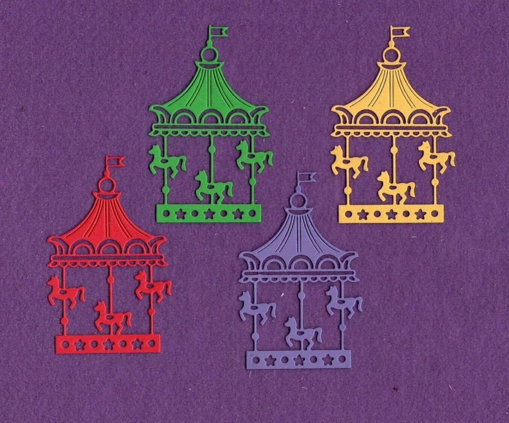 CAROUSEL  # 2 die cuts