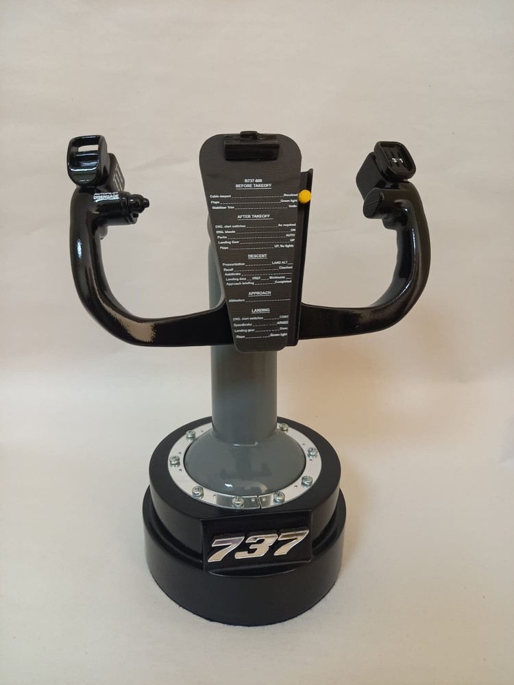 boeing 737 control yoke small model replica