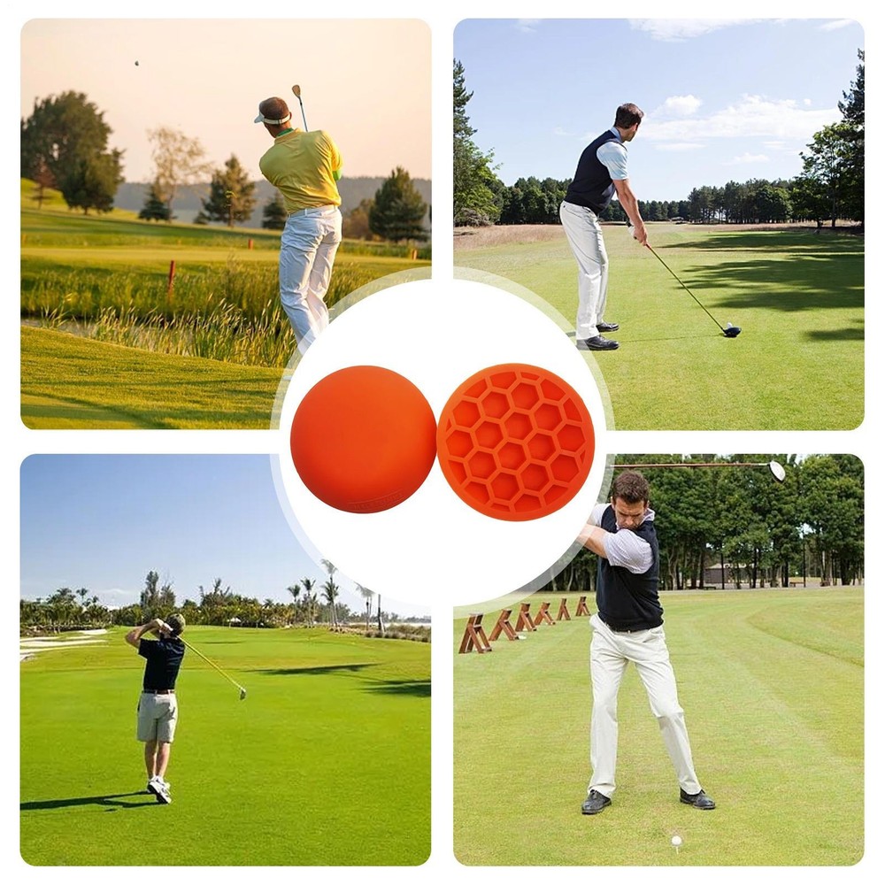 Golf Force Pedal Reusable Rubber Golf Swing Step Pad Golf Training Aid
