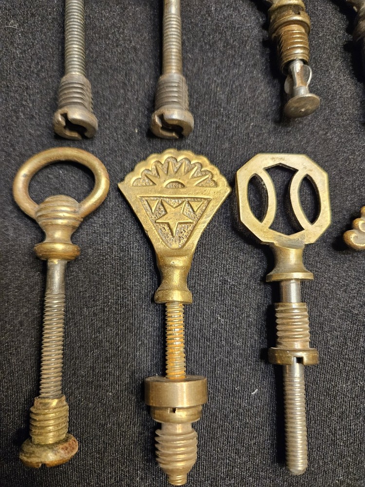 ANTIQUE CHEVAL MIRROR MOUNTING HINGES