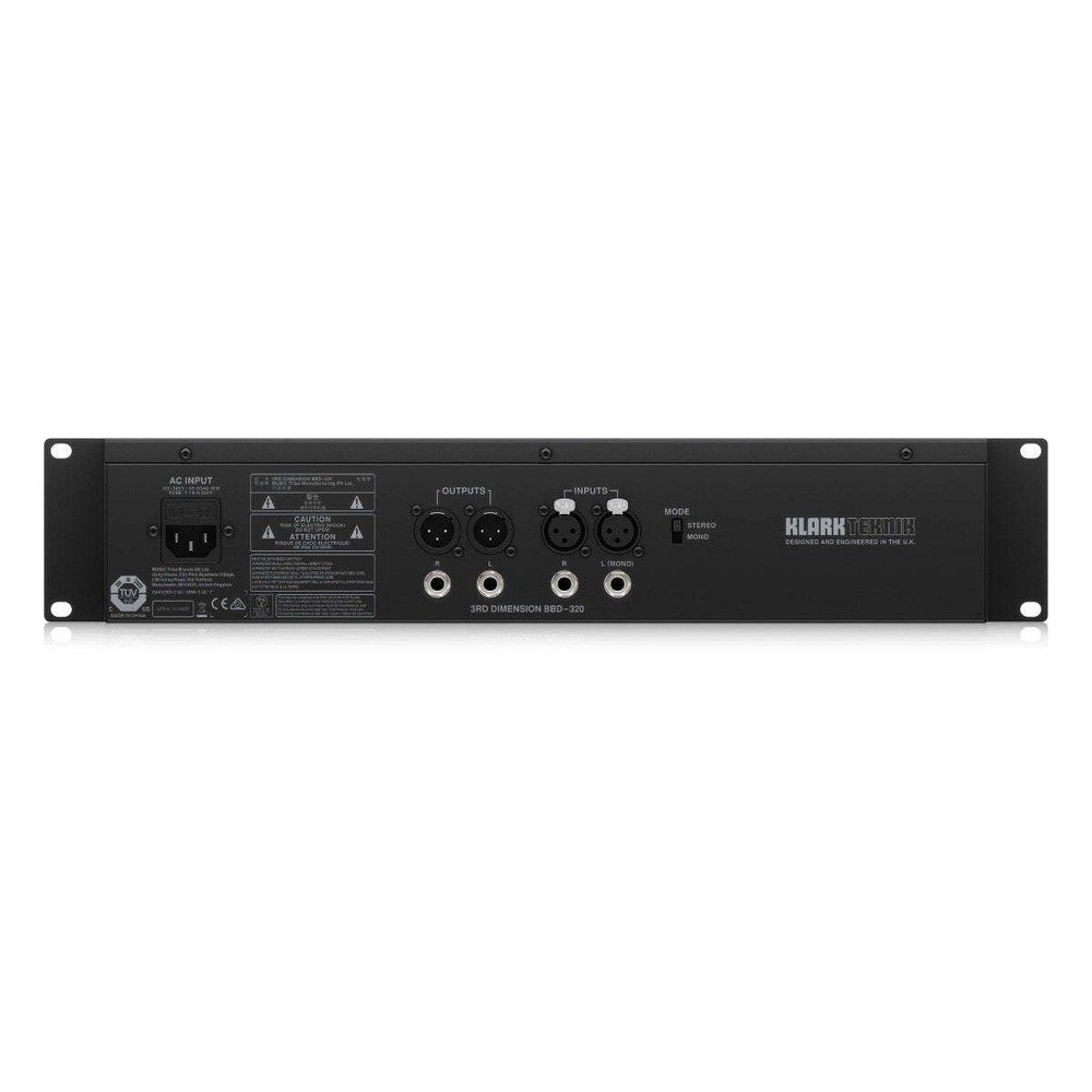 KLARK TEKNIK 3RD DIMENSION BBD-320 Analog Multi-Dimensional Signal Processor