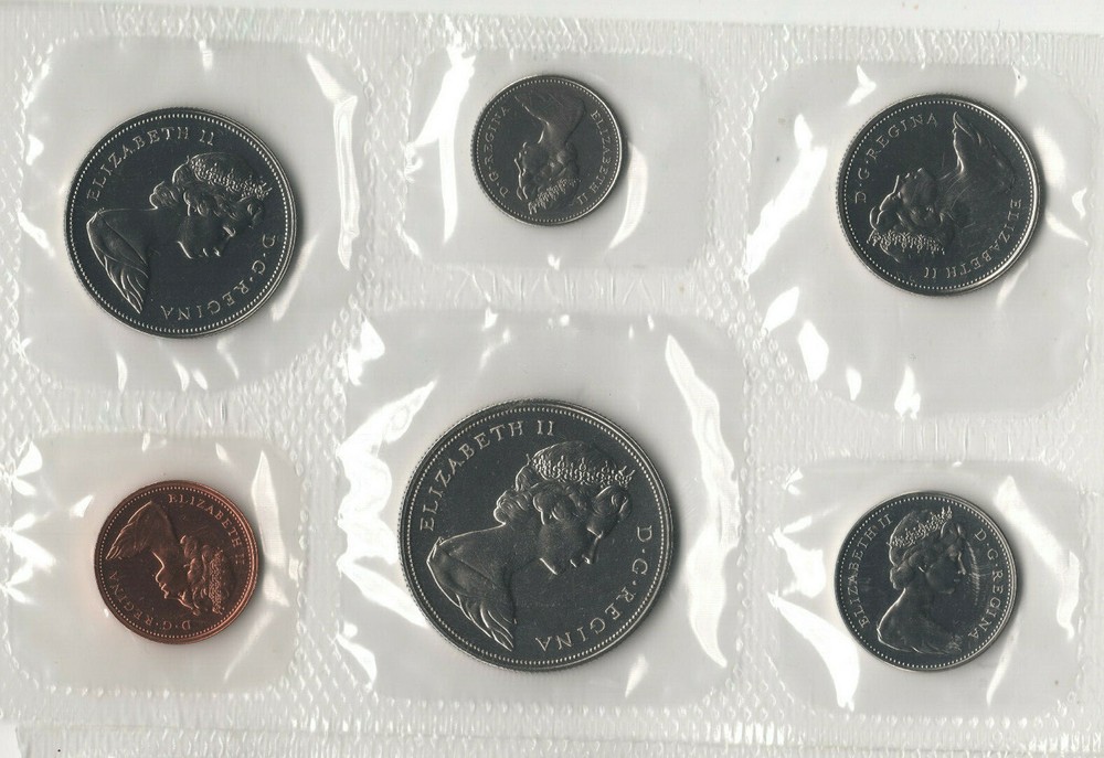 Proof like set 1972